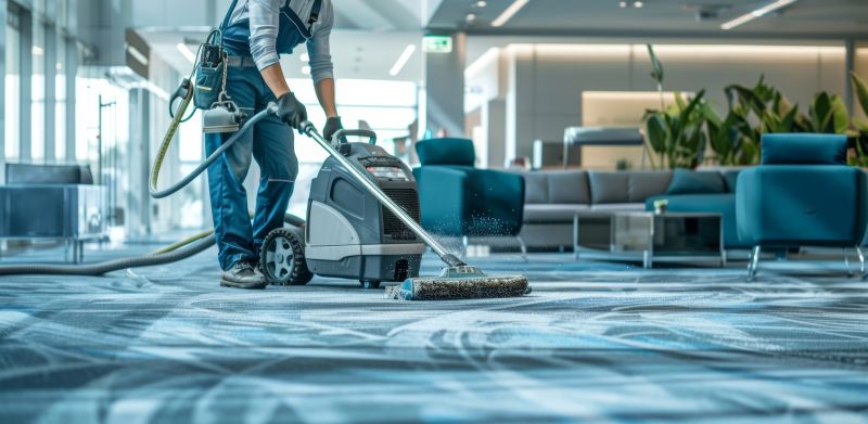 Carpet Cleaning Process